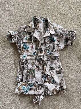 Banana Republic Baby Linen Romper